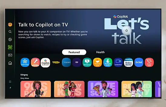 Samsung Televizyonlara Microsoft Copilot Yapay Zekâ Asistanı Geldi! Ev Eğlencesinde Yeni Devrim