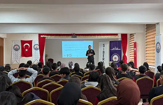 SİBERAY ekipleri Diyadin'de öğrencilerle buluştu