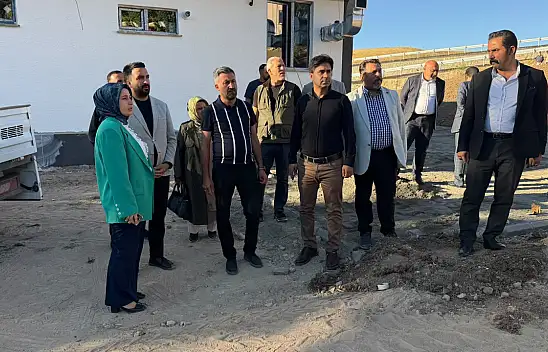 Taşlıçay'a değer katacak balık üretim tesisi şekillenmeye başladı
