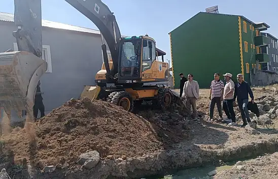 Taşlıçay'da 20 yıldır süren altyapı sorunu çözüldü