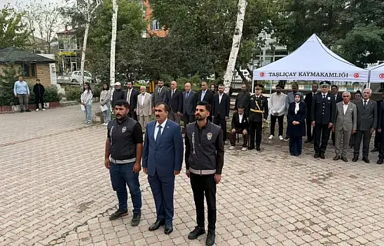 Taşlıçay'da Gaziler Günü'nde anlamlı tören