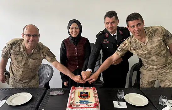 Taşlıçay Kaymakamı Kılıç'tan Jandarma Teşkilatı'na anlamlı ziyaret