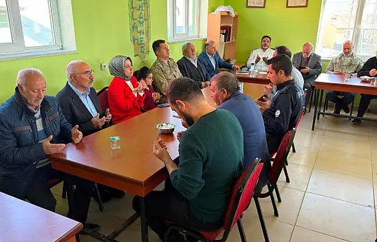Taşlıçay Kaymakamı Kübra Baka Kılıç'tan taziye ziyareti