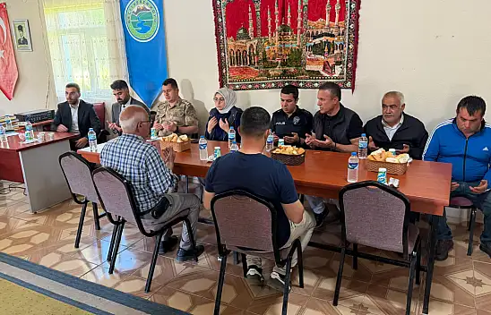 Taşlıçay Kaymakamı Kübra Baka Kılıç'tan taziye ziyareti