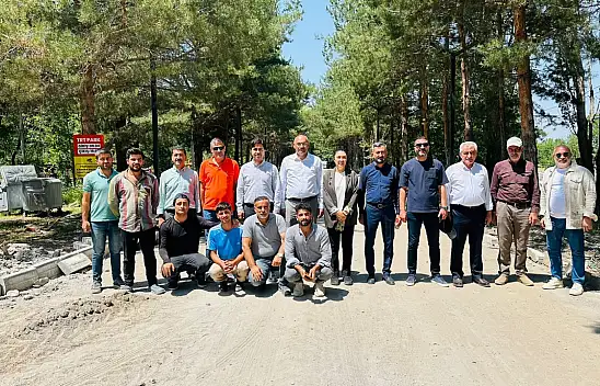 TRT Park mesire alanında çalışmalar hız kesmiyor
