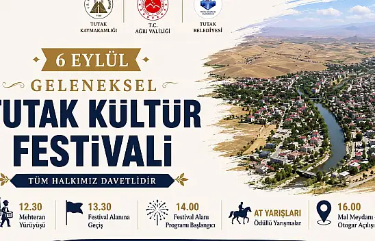 Tutak'ta geleneksel kültür festivali için geri sayım başladı