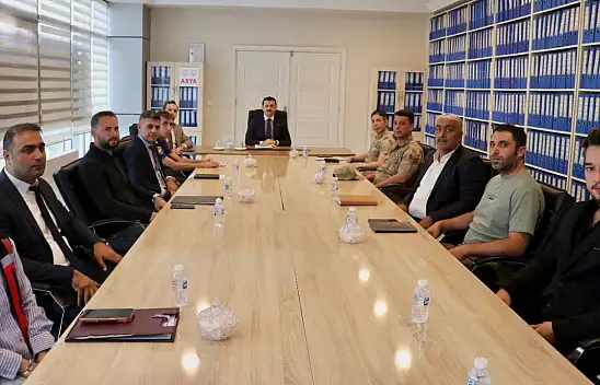 Tutak'ta öğrencilerin güvenliği için yeni tedbirler masaya yatırıldı