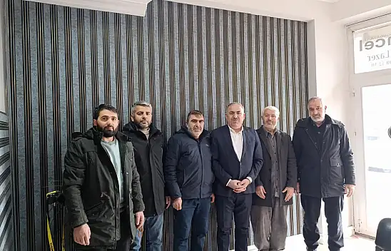Umut Kervanı heyeti, Karaköse Haber Doğubayazıt bürosunu ziyaret etti