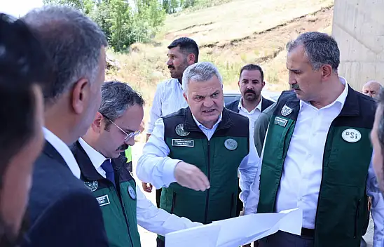 Vali Bozkurt bu kez DSİ yatırımlarını mercek altına aldı