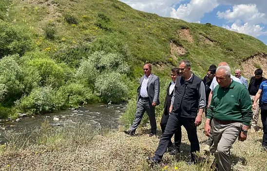 Vali Bozkurt Eleşkirt'te yatırım ve turizm projelerini yerinde inceledi