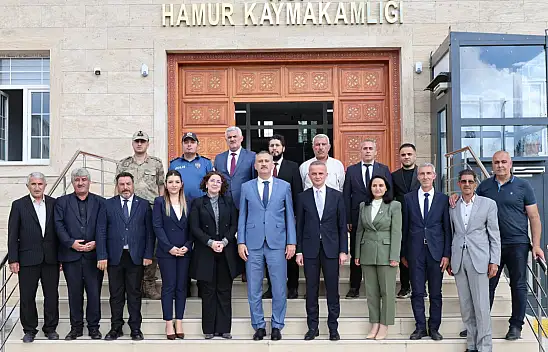 Vali Bozkurt Hamur'un nabzını tuttu
