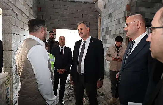 Vali Bozkurt, Sporcu Fabrikası'nın son durumunu inceledi
