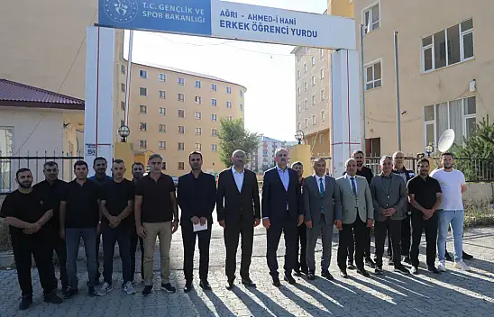 Vali Bozkurt yeni dönem öncesi hazırlıkları süren öğrenci yurtlarını inceledi