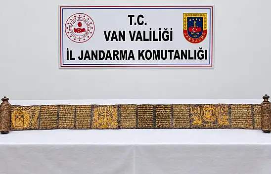 Van'da 310 santimetrelik Tevrat ele geçirildi