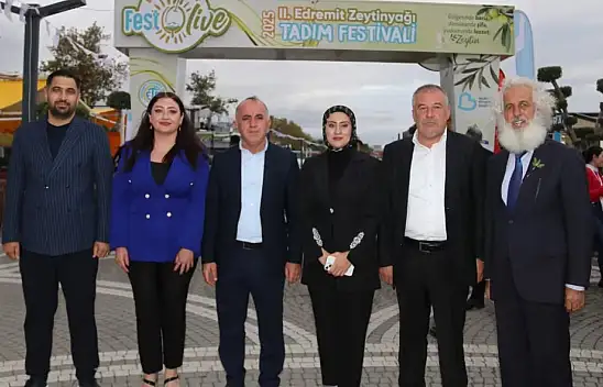 Van Edremit Belediyesi Heyeti, Balıkesir Edremit'te Zeytinyağı Tadım Festivali'ni Ziyaret Etti