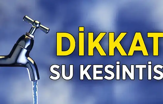 Yüzüncü Yıl Mahallesi'nde su kesintisi: Ekipler onarım için sahada