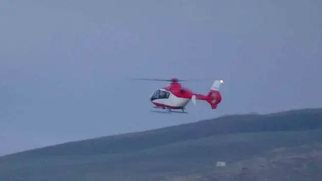10 Günlük Bebek NEC Tanısıyla Van'a Ambulans Helikopterle Sevk Edildi
