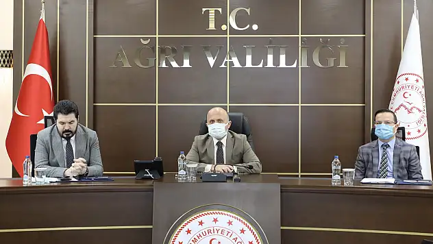 Ağrı'da Gıdakent Projesinin ele alındığı çalışma grubu toplantısı düzenlendi