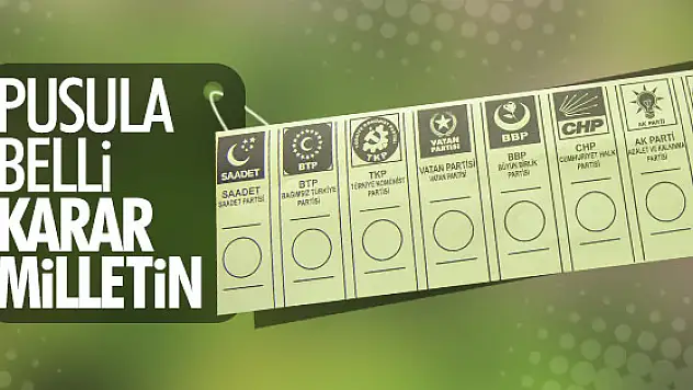 Ağrı'da oy kullanma saat kaçta başlıyor