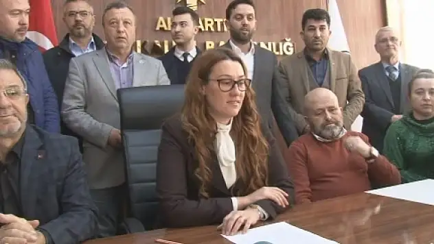 AK Partinin İl Başkanı istifa etti