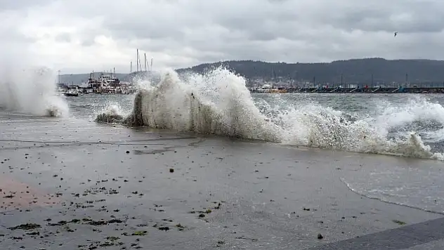 Bursa'da deniz seferleri iptal edildi