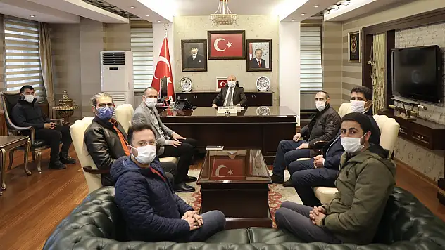 AÇGC'den Vali Varol'a ziyaret
