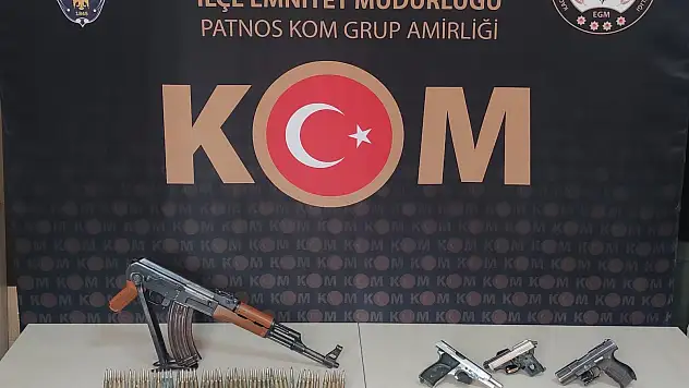 Ağrı'da silah kaçakçılığı operasyonu