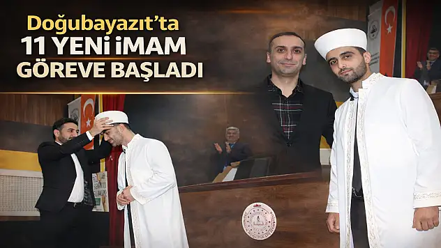 Yeni imamlar göreve başladı: 'Caminin içinde de dışında da imamız' mesajı dikkat çekti