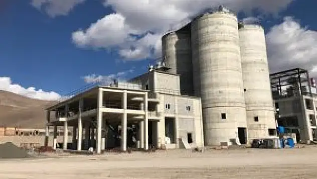 Ağrı Çimento Fabrikasında Sona Doğru
