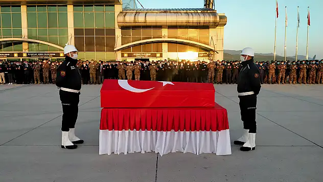 Ağrı şehidi memleketine uğurlandı