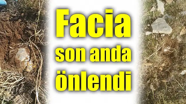 Ağrı Tutak'ta facia önlendi