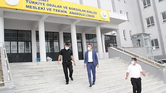 Ağrı'da TOBB Mesleki ve Teknik Anadolu Lisesi yeni eğitim-öğretim yılında hizmete açılacak