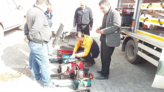 AFAD'tan itfaiye ekiplerine eğitim