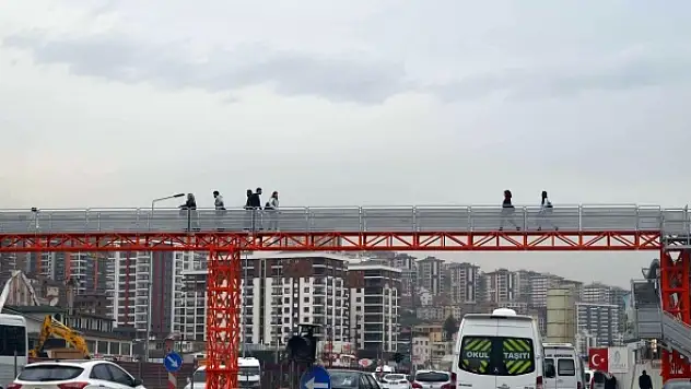 Bir Karadeniz harikası üst geçit