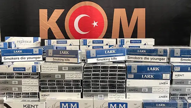 Ağrı'da 2 bin 500 karton kaçak sigara ele geçirildi