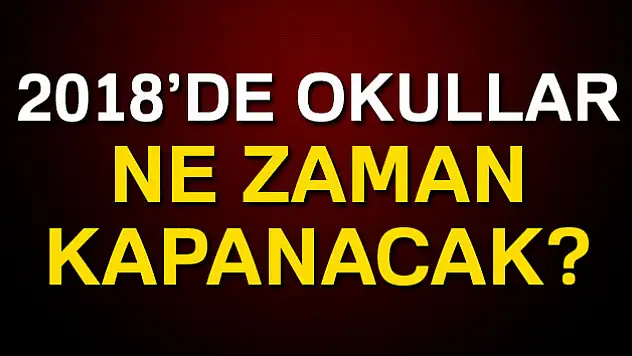 Öğrenciler yaz tatili heyecanı sardı