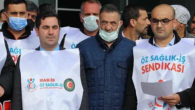 Ağrı'da saldırıya uğrayan sağlık çalışanına destek