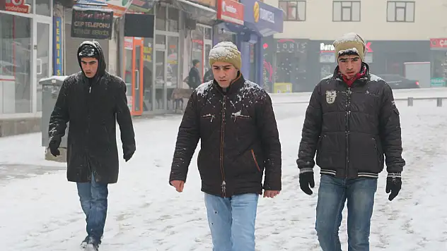 Ağrı'da esnafların kar seferberliği