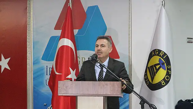Vali Elban'dan paly-off öncesi Ağrı Spor'a müjde!