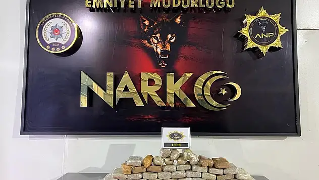 Ağrı'da uyuşturucu operasyonu