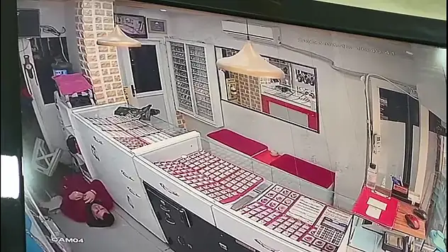 Ağrı'da dehşete düşüren olay, kameraya yansıdı