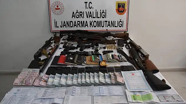 Ağrı'da tefeci operasyonu: 16 gözaltı