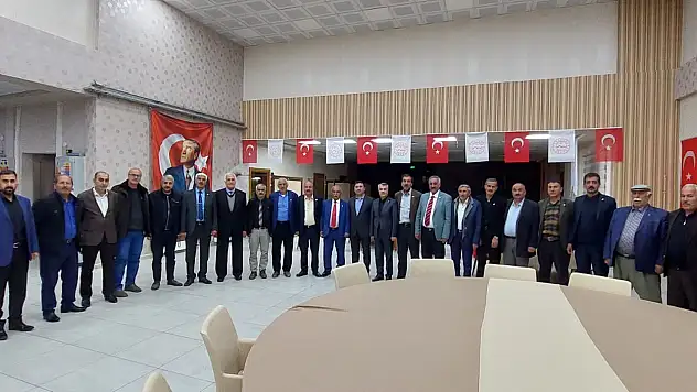 Muhtarlar tam kadro iftar yemeğinde buluştu