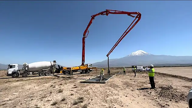 Doğubayazıt Atıksu Arıtma Tesisi'nin temeli atıldı