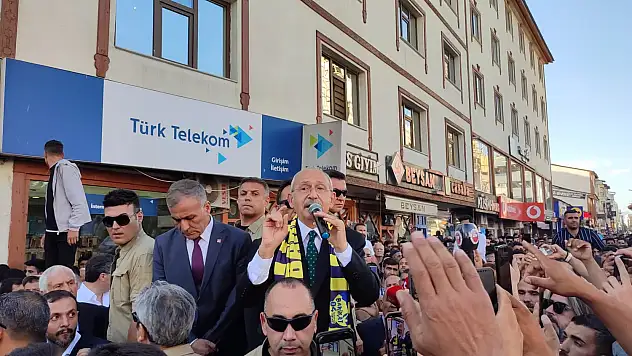 KILIÇDAROĞLU AĞRI'DA KONUŞTU