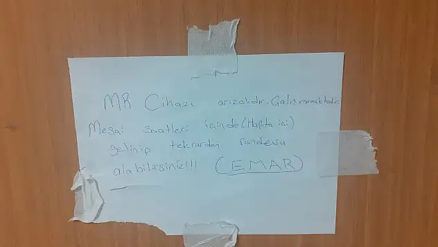 Ağrı Eğitim ve Araştırma Hastanesi hastaları mağdur ediyor