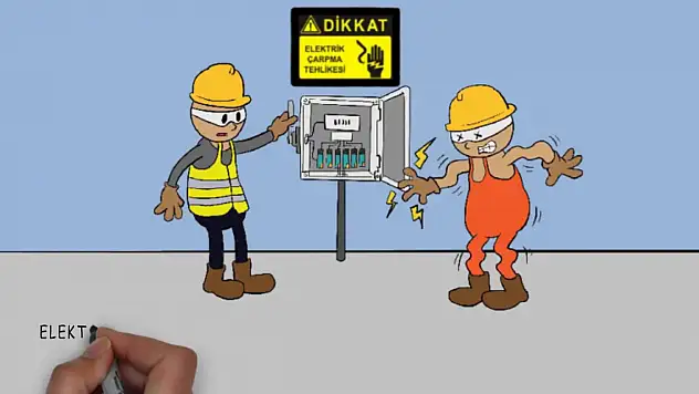 Ağrı'da vatandaşı elektrik çarptı