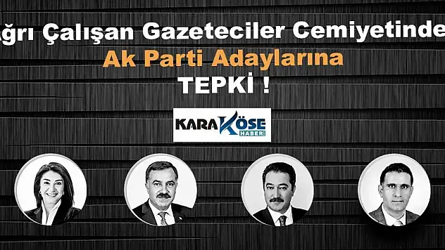Ağrı Basınına büyük saygısızlık!