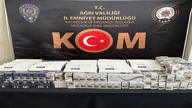 Ağrı'da ilginç kaçakçılık yöntemi polisin dikkatinden kaçmadı