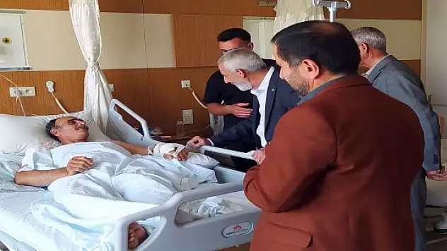 HÜDA PAR, bayramda hastaların yanında geçirdi